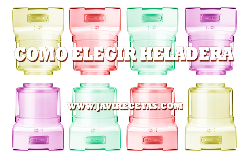 Heladeras – Que máquina elegir para hacer helados caseros